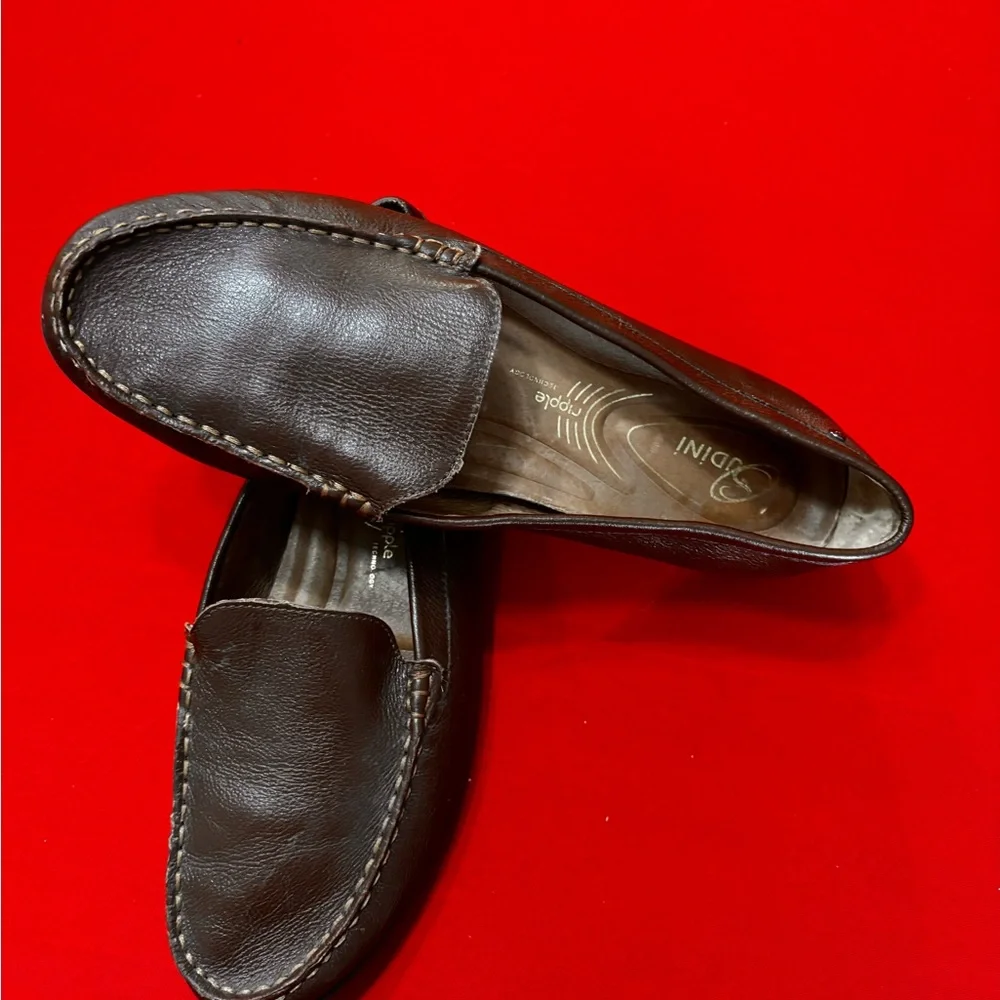 Sudini NavyLeather Loafers size 10 - Picture 7 of 7